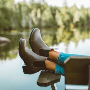 Blundstone heeled boots - antique taupe USW 7.5/AU 4.5